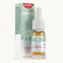 2,5% CBG & 2,5% CBD Olaj