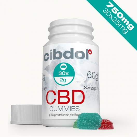 CBD Gumicukor (750mg CBD)