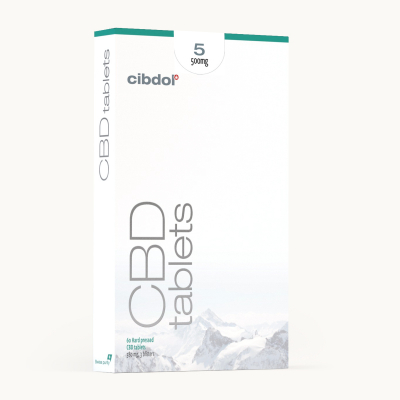 CBD tabletta 5% (500mg)