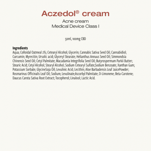 Aczedol (Akne krém)