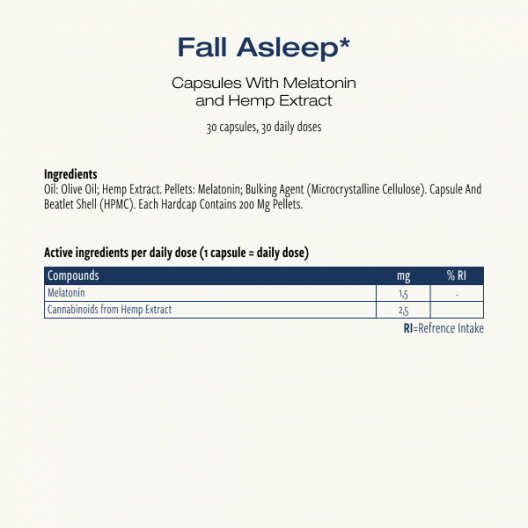 Fall Asleep kapszulák