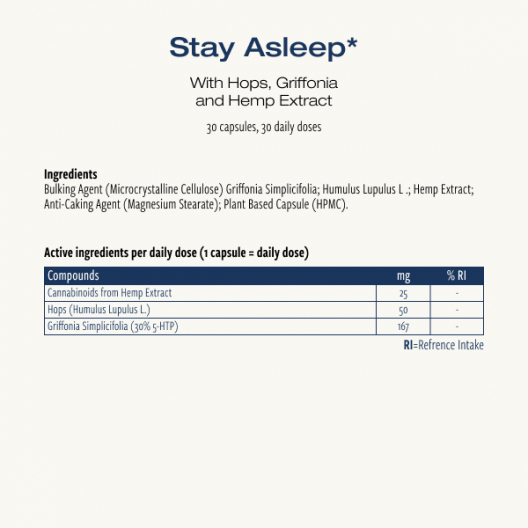 Stay Asleep Kapszulák