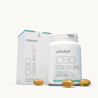 CBD Lágy kapszulák 5% (500mg)
