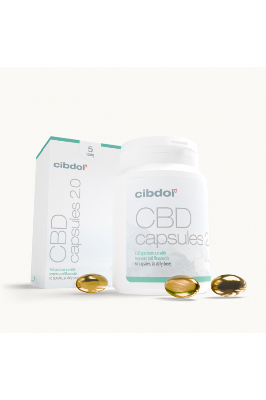 CBD Lágy kapszulák 5% (500mg)
