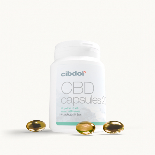 CBD Lágy kapszulák 20% (2000mg)