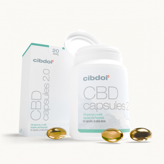 CBD Lágy kapszulák 20% (2000mg)